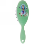 Расчёска массажная «Secret of beauty- Русалочка», микс 3 цвета, овал, 22*7 см