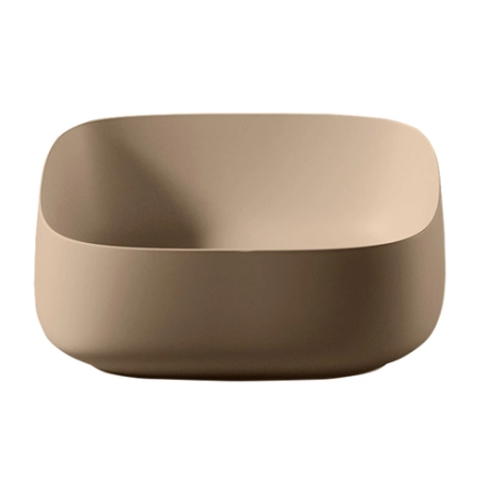 Раковина ArtCeram Cognac COL007 40 00 накладная 46 см, цвет Tortora