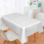 Скатерть 150*230см белая, полиэстер, NNOA30
