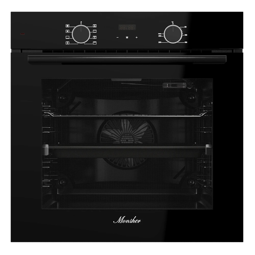 Встраиваемый электрический духовой шкаф Monsher MOE 6008 Noir