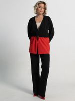 Жакет Мидней (черно-красный) Б15164-13М LT Collection