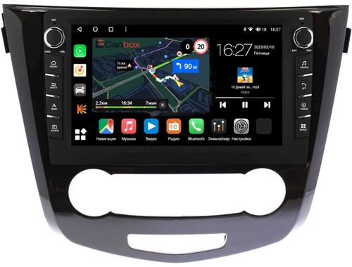 Магнитола для Nissan Qashqai 2014-2022 (кондиционер) - Canbox 2634 Android 10, Быстрая, CarPlay, 4G SIM-слот