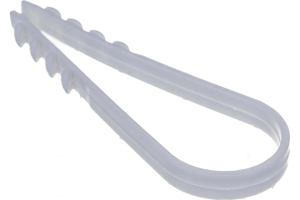 Нейлоновый дюбель-хомут REXANT 19-25 мм, белый, 100 шт. 07-4503