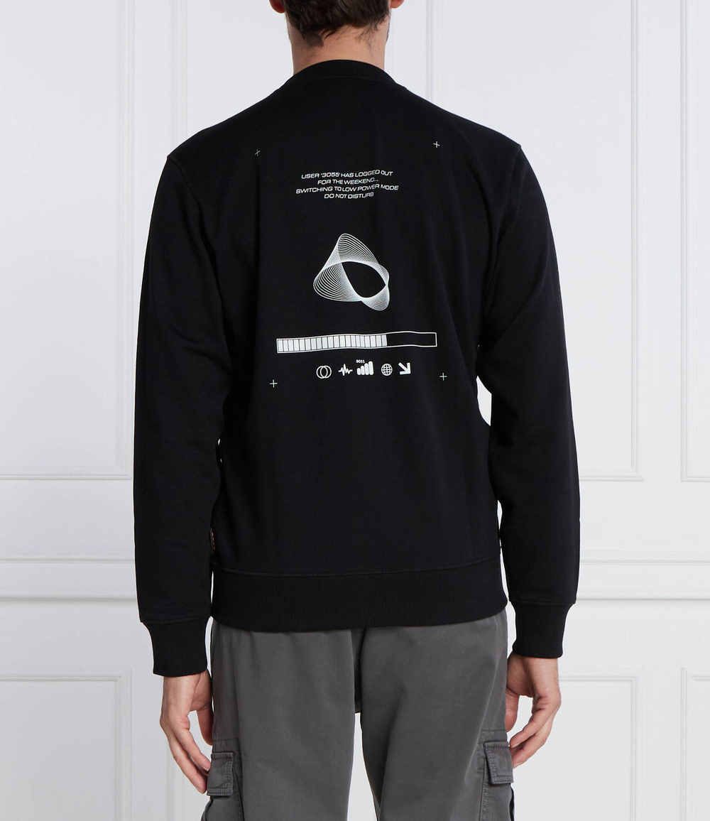 Худи Wemetamesh BOSS ORANGE - черный(50499505)