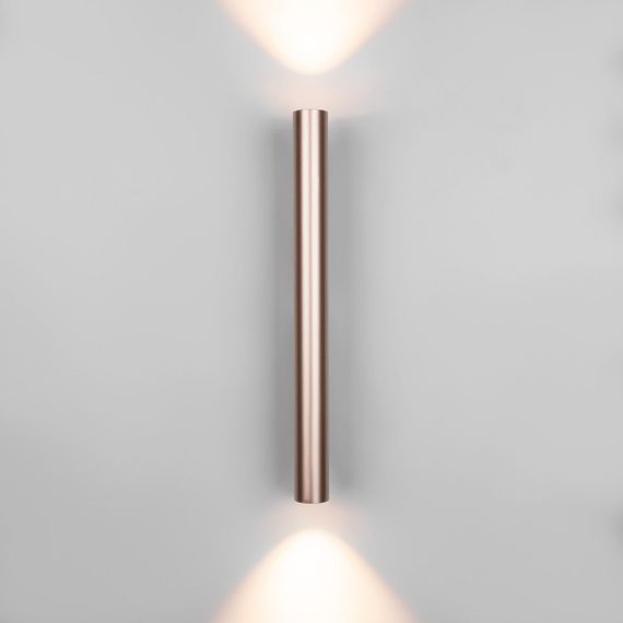 Настенный светодиодный светильник Elektrostandard Langer 40124/LED матовое золото a061987