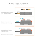 Набор соединительных/проходных клемм SONOFF D1-1