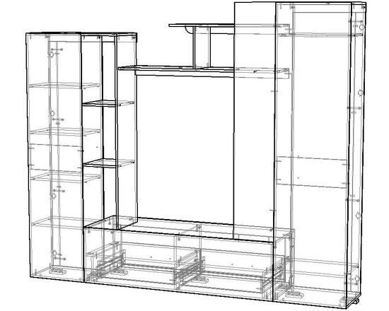 Гостиная АРИЗОНА правая