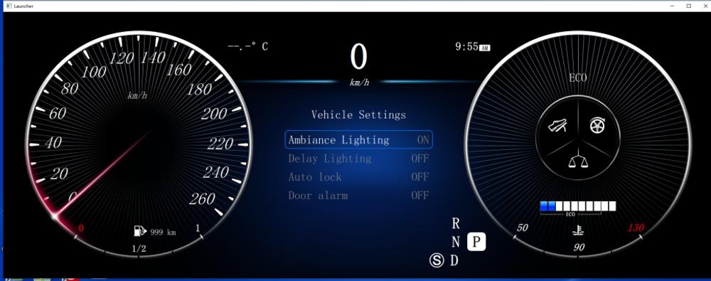 Цифровая приборная ЖК панель для Mercedes-Benz E-класс 2014-2015 (W212) RDL-1317A