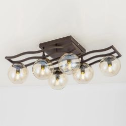 Citilux Бриз CL106265 Люстра потолочная Венге