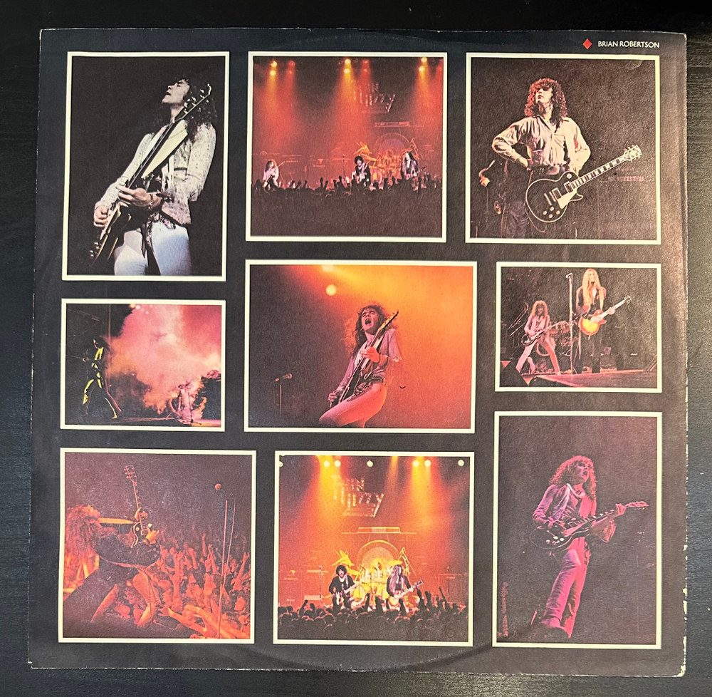 Thin Lizzy- Live And Dangerous 2LP (Скандинавия 1978г.)