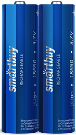 Аккумулятор Smartbuy 18650 2000 mAh (комплект 2 шт)
