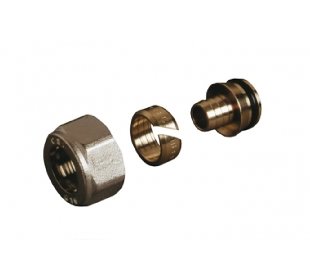 TP 95 20 мм х 2,0 (резьба 24x19) Компрессионный фитинг для труб из полипроп.