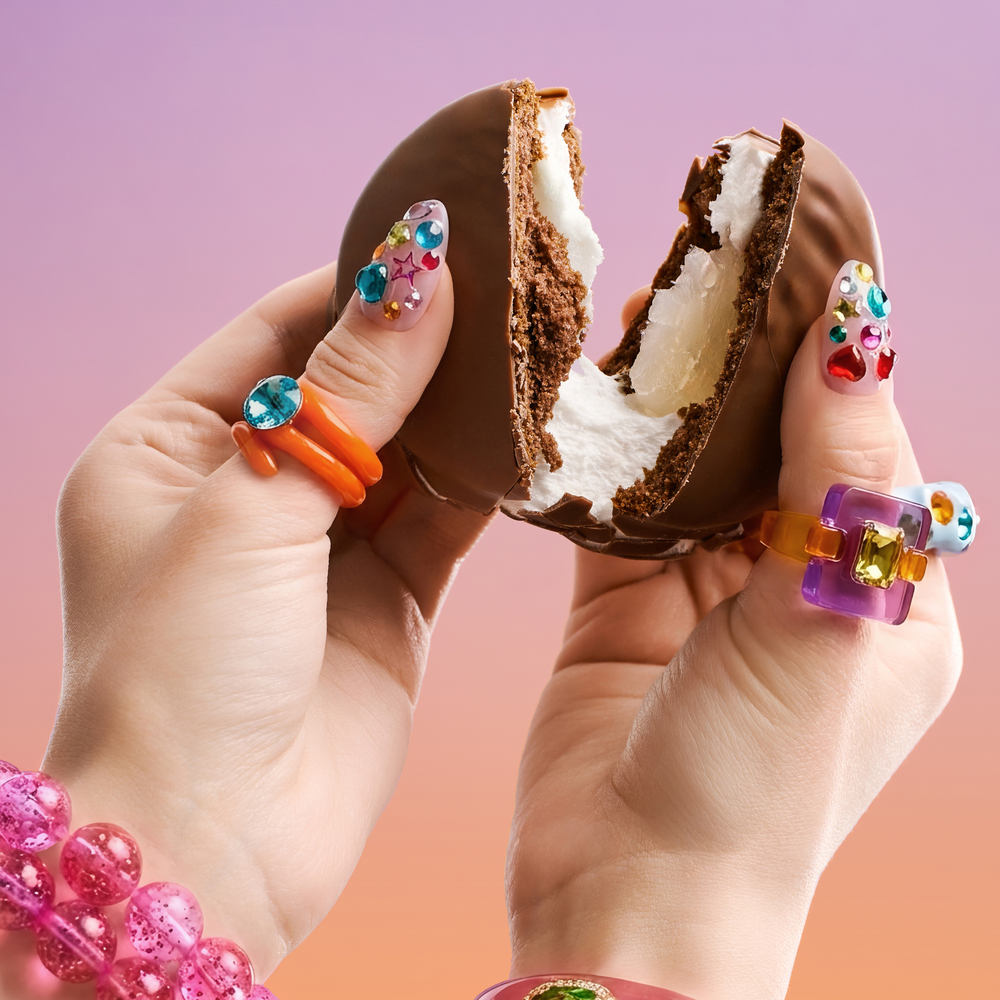 Микс печенья с джемом 3шт Шоколад, Апельсин, Абрикос