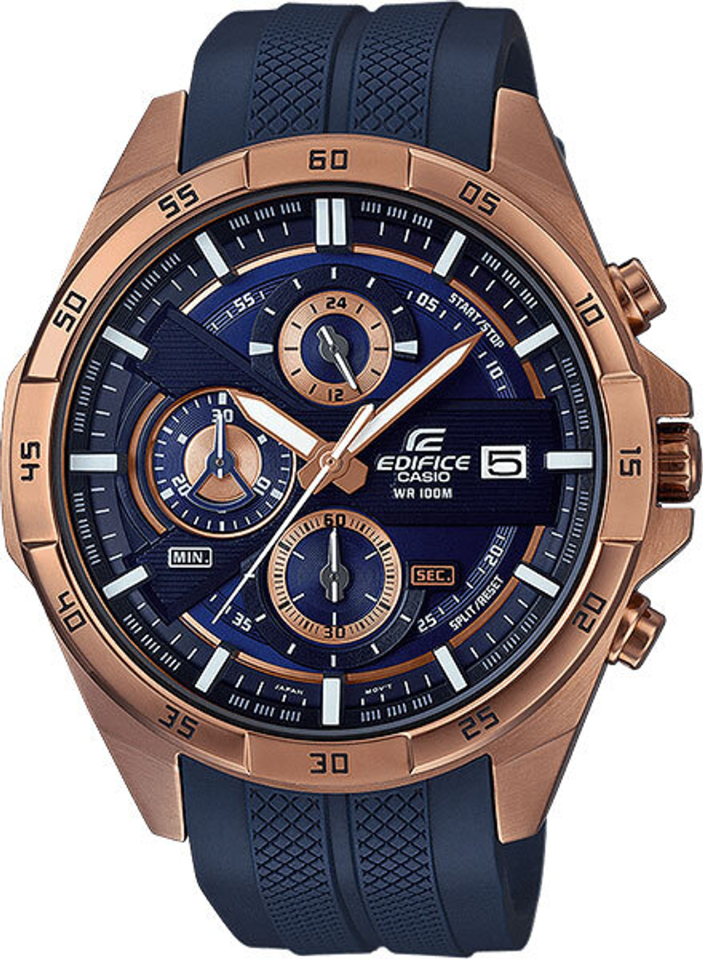 Японские наручные часы Casio Edifice EFR-556PC-2A с хронографом