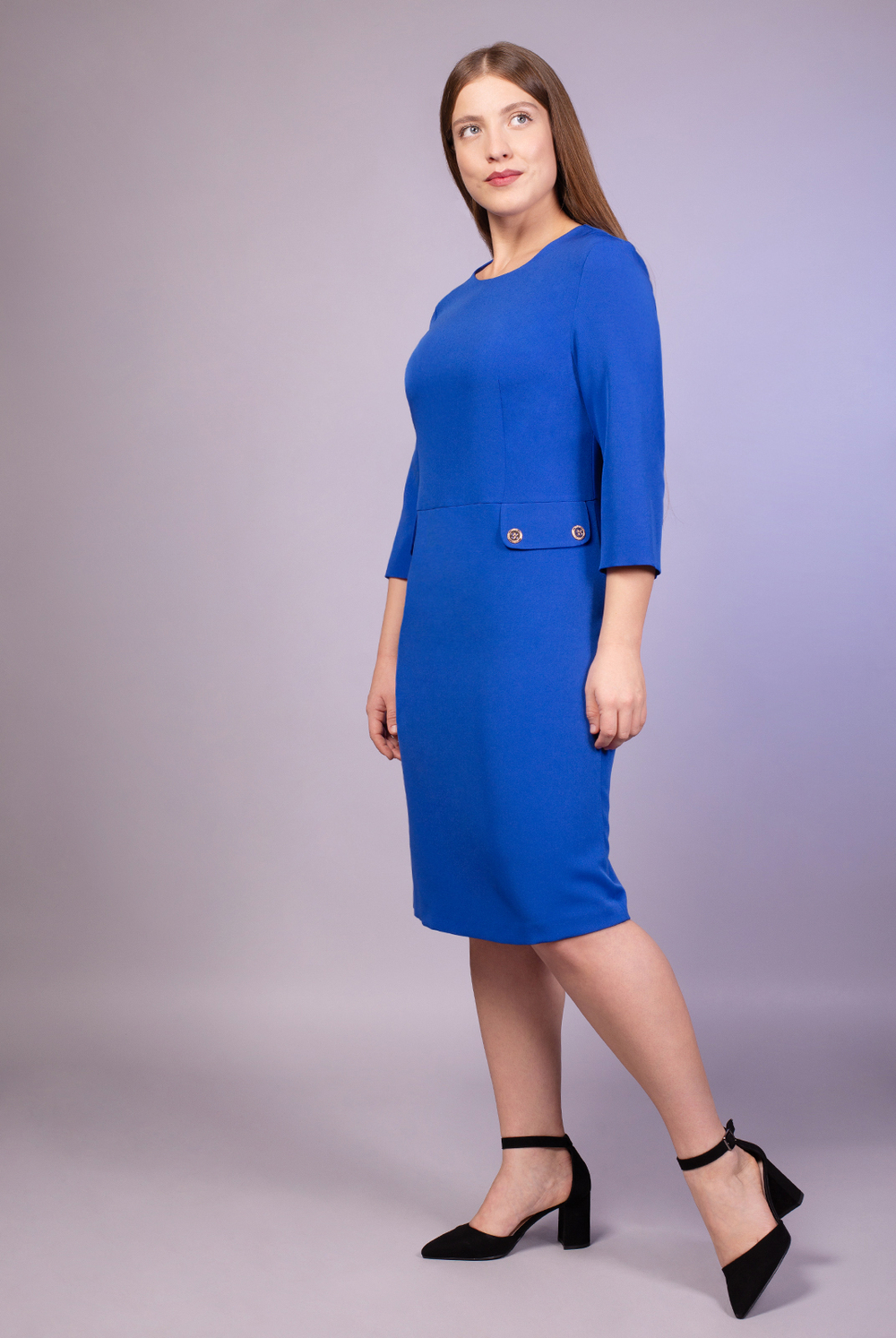 Коктейльное платье 3474зе, василёк #184Вас053474зе