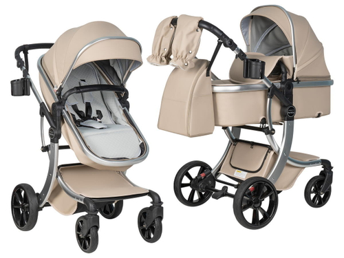Коляска трансформер Aimile Adventurer бежевый