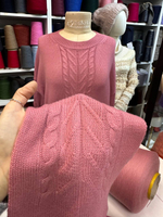 CASHMERE - Loro Piana; 100% кашемир; 2400м/100гр, (2/48); col. ROSA CH, цвет: холодный розовый S723; Есть бобинка: 269 гр