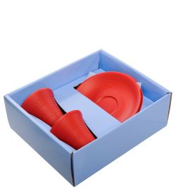 Love Drinks FD-21 Кофейный н-р на 2 перс. «Колумбия для двоих» красн