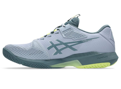 Мужские кроссовки теннисные Asics Solution Speed FF 4 - grey blue/ironclad