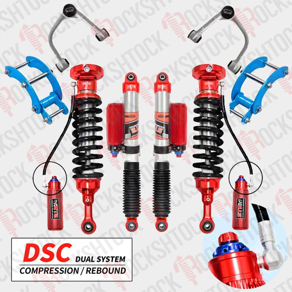 Jac T9 лифт-комплект регулируемой подвески +2" STR ST8000 с DSC