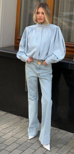 Жакет с рукавами-буфами