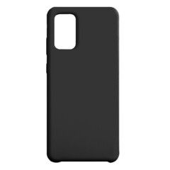 Силиконовый чехол Silicone Cover для Samsung Galaxy S20 Plus (Черный)