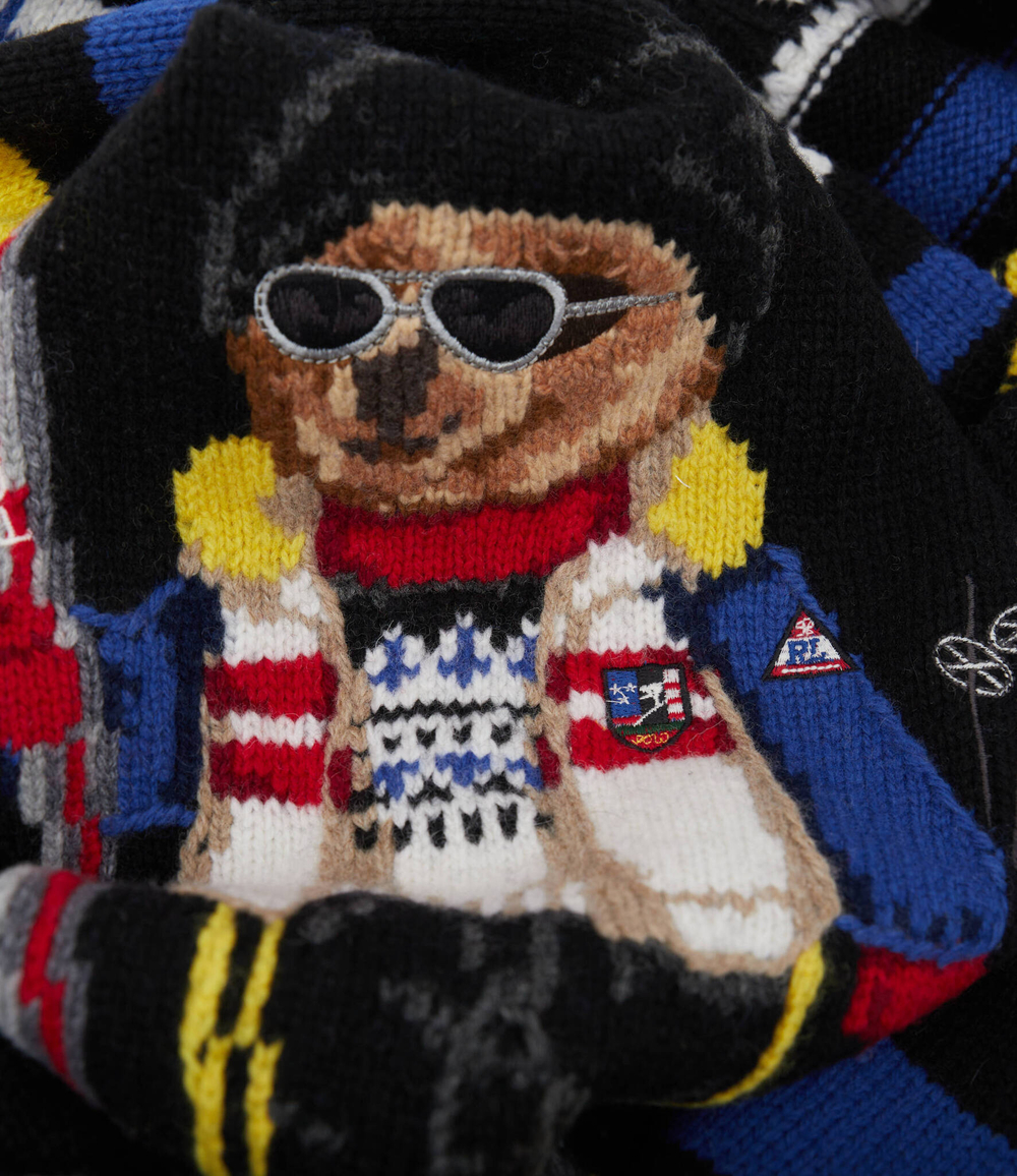 Хлопчатобумажная шаль POLO RALPH LAUREN - разноцветная(455898806)