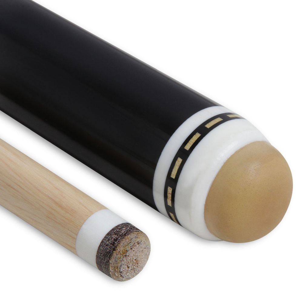 Бильярдный кий для русского бильярда Vantex Орион №2 (граб, черный граб, падук), двухсоставной