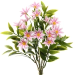 Искусственные цветы «Волшебство лета» 32см Космея 15 цветков розовые