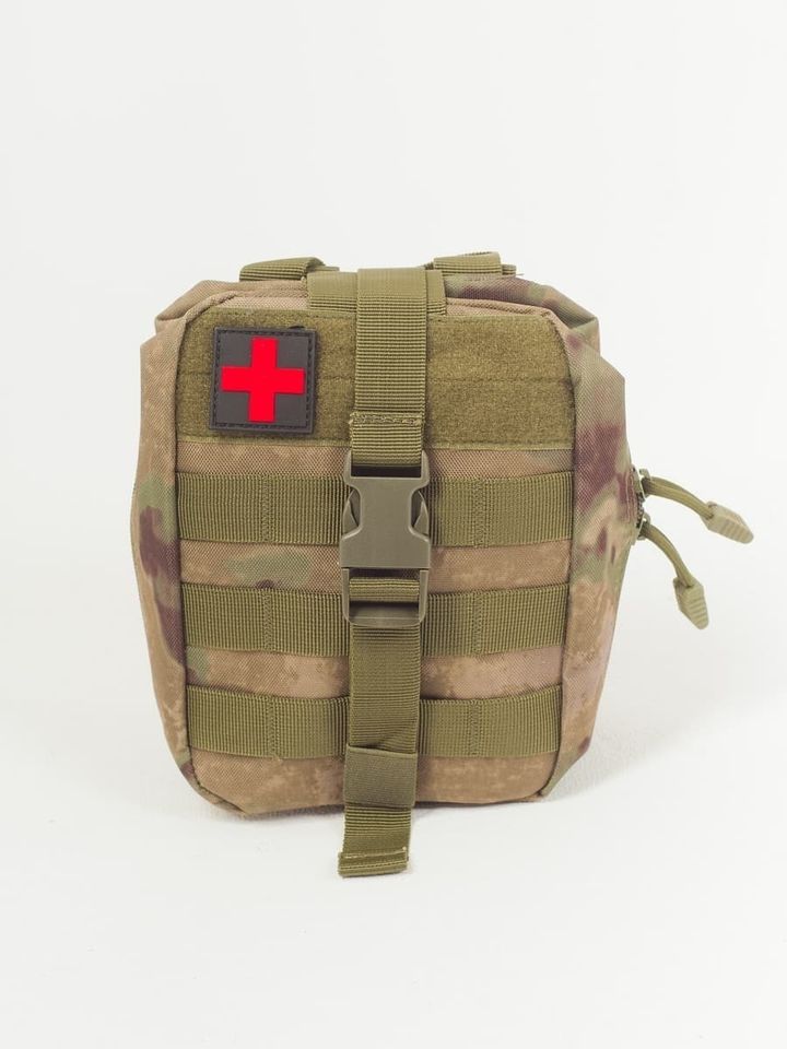 Подсумок тактический медицинский для аптечки 20х15х8 см P-042 (мох)