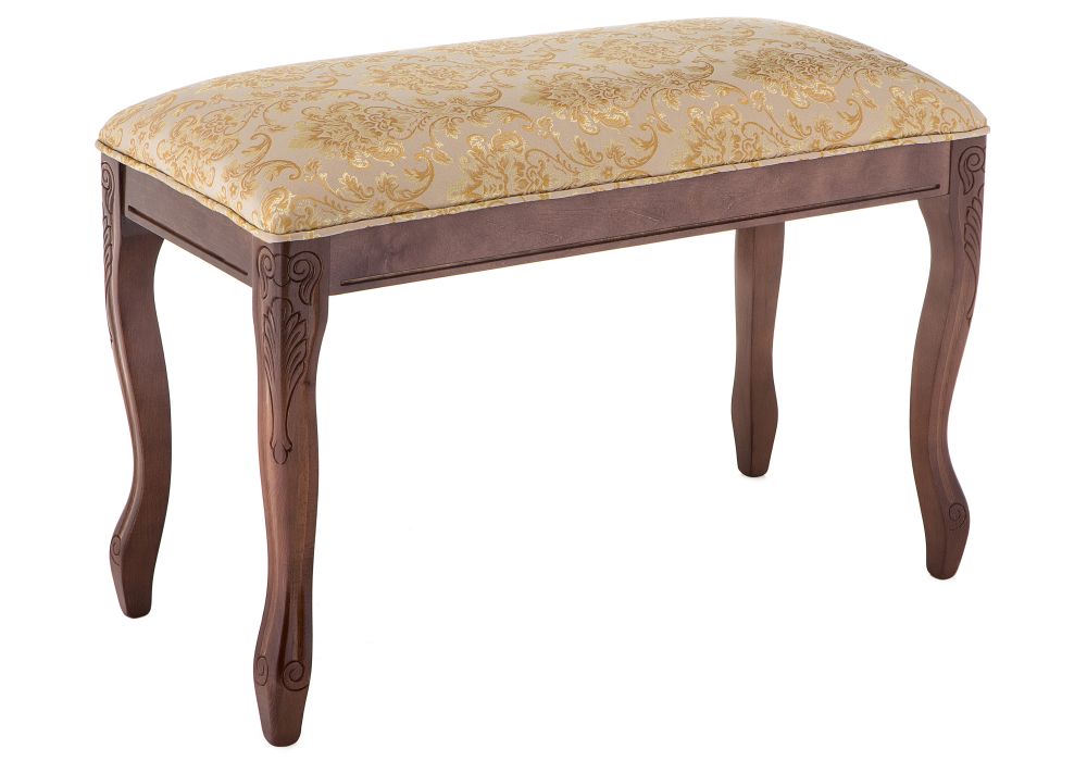 Банкетка Валентино орех / бежевый