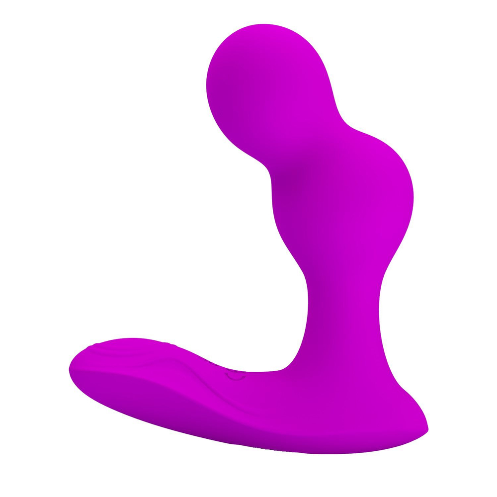 Вибростимулятор простаты Pretty Love Terrance, 10,3 см, с пультом ДУ