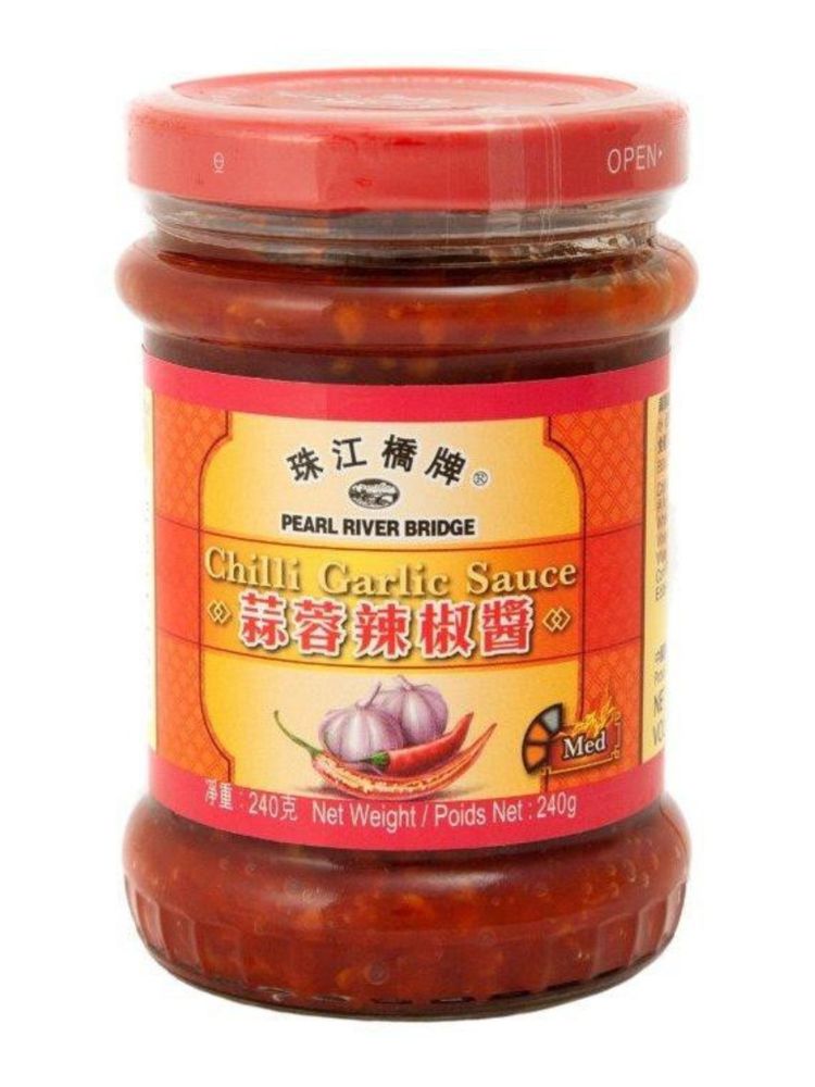 Соус Pearl River Bridge Chili garlic, 240 г