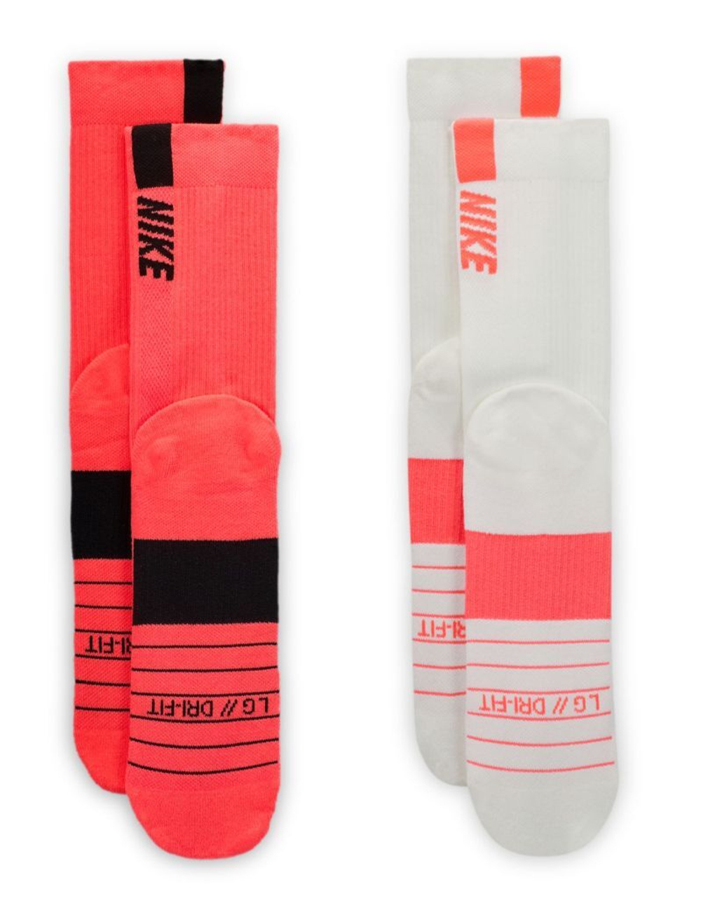 Теннисные носки Nike Multiplier Crew 2P - разноцветный