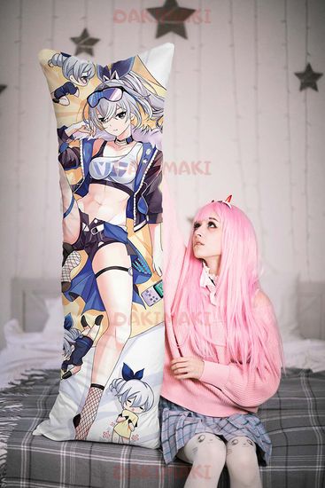 Дакимакура Серебряный Волк арт. 0877