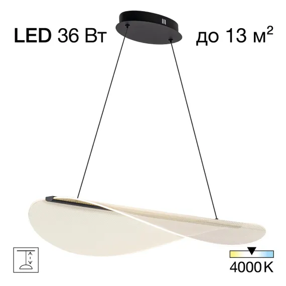 CL213131 SKATT Черный Св-к Подвес