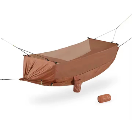 Гамак Naturehike, туристический, с москитной сеткой, коричневый