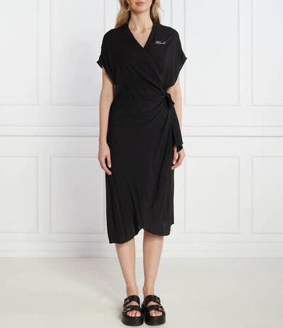 Платье Karl Lagerfeld - черный(240W2268)