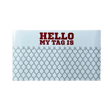 Стикер MAD SKILLS Hello My TAG is. - (1шт)