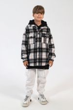 Рубашка для мальчика Квадро-2 Виотекс ЧЁРНЫЙ