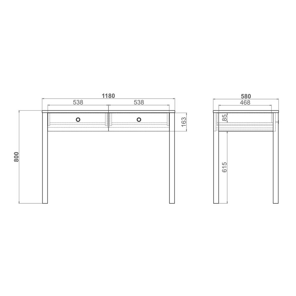 Консольный стол BERGEN BG024