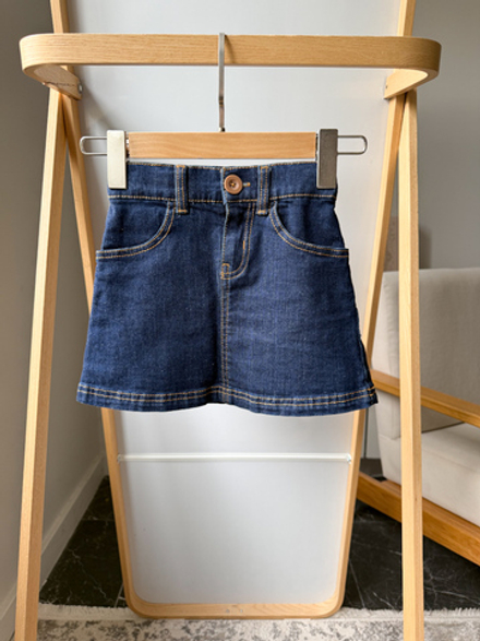 Джинсовая юбка Petit Bateau, 110