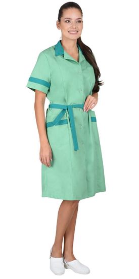 Халат женский "Сириус-Классика" (мята/т.зеленый)