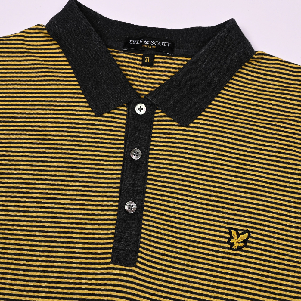 Полосатое поло Lyle & Scott, М