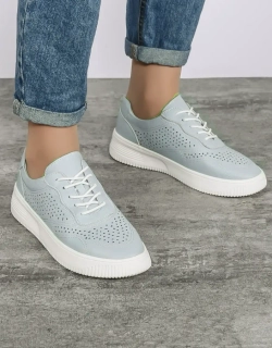 Кроссовки женские летние натуральная кожа