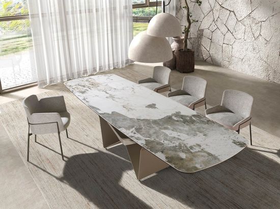 Стул 4170 из серой ткани Испания