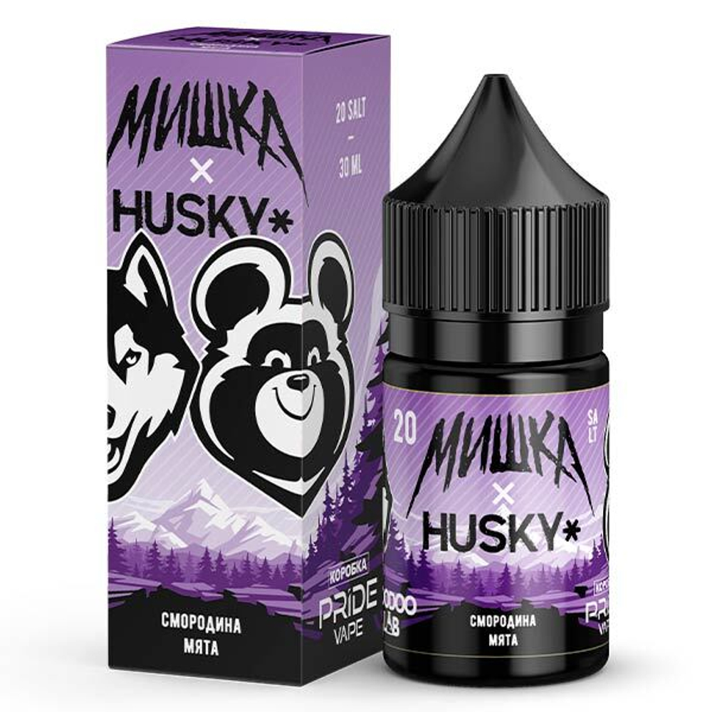 Смородина Мята by МИШКА х HUSKY Salt 30мл