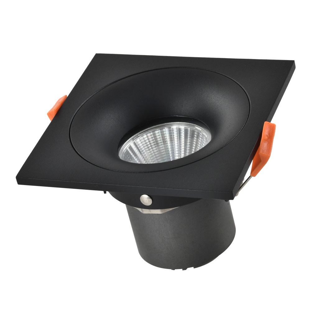 ST259.448.10 Св-к встр. Черный LED 1*10W 4000K 700Lm Ra&amp;gt;90 60° IP44 L100xW100xH40 85-265V Встраиваемые светильники