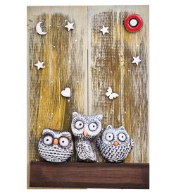 КоКо Шамель KK-817 Панно «Совиный слет» шамот