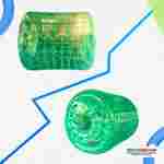 Аттракцион Водный роллер (Гидророллер) "Зелёный" ПВХ 2,4*2,2*2,2